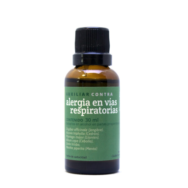 Auxiliar para alergias en vías respiratorias 30ml