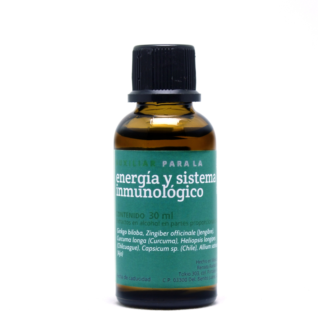 Auxiliar para energía, memoria y sistema inmunológico 30ml