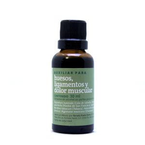 Auxiliar para problemas de huesos, ligamentos y dolor muscular 30 ml