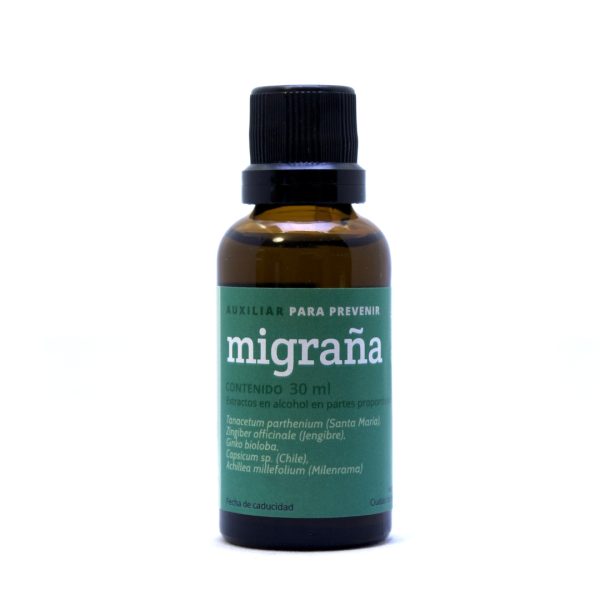 Auxiliar para prevenir migraña 30 ml